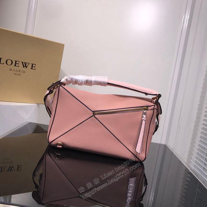 LOEWE女包 0153 專櫃同步 荔枝紋牛皮 羅意威單肩包 女手提包 明星同款  sl2023